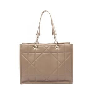 Dior Essential Archi Cannage tote bag Beige Tan leather